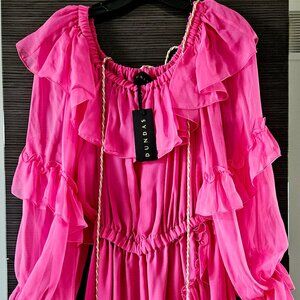 Dundas silk dress